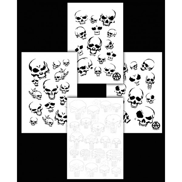 Army Duracoat Camo Stencils 2 Pack Acid Tactical