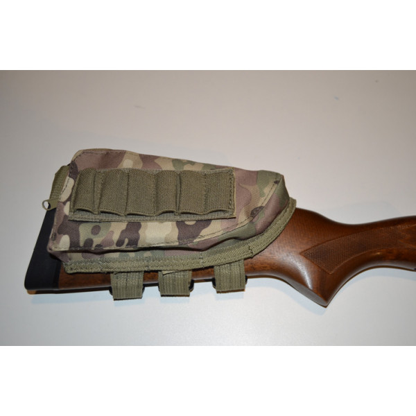 Rifle Shotgun Tactical Buttstock Wangenauflage Shooting Pad Patronenhalter Po LO 