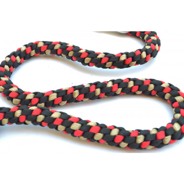 Red and black top get back whip