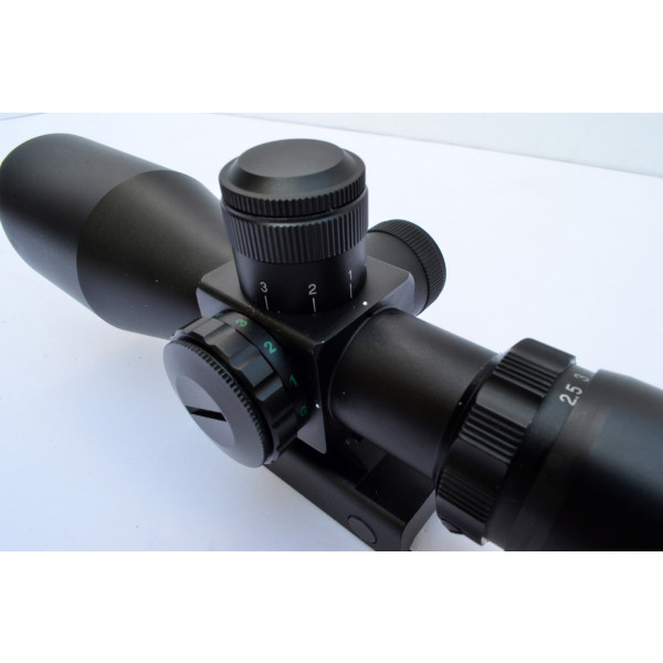 Acid Tactical® Adjustable 4-12x50 Rifle Scope Illuminated Rangefinder Reticles 