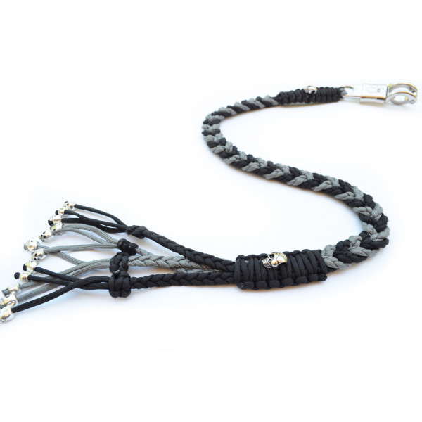 Acid Tactical Motorcycle Get Back Getback Whip Paracord Skulls Acid Tactical