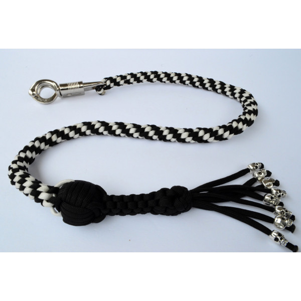 Acid Tactical Motorcycle Get Back Getback Whip Paracord Skulls Acid Tactical