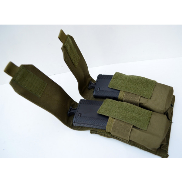 30 round .223 or 20 round .308 Rifle Magazine Belt Pouch holds two 30 round .223 or 20 round .308 Rifle Magazine Belt Pouch holds two