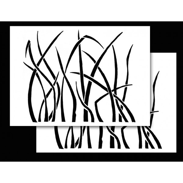 Grass Camouflage Stencils 2 Pack Acid Tactical
