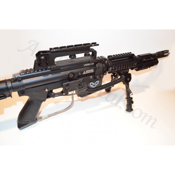 Ar15 M4 Carry Handle Flat Top Scope Mount See Through Acid Tactical