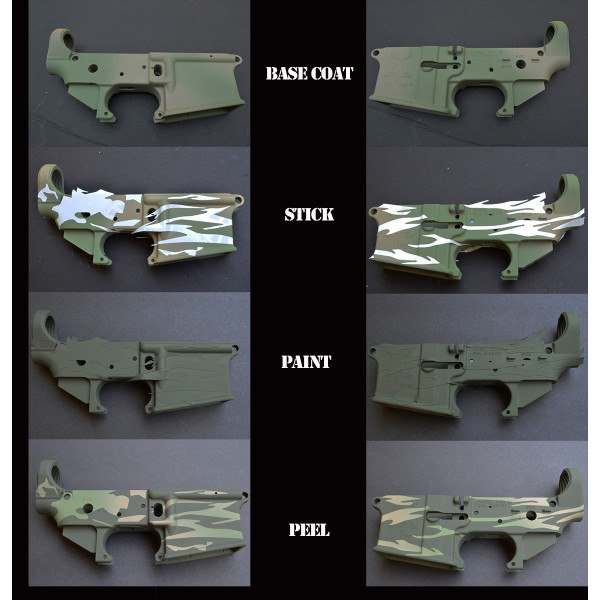 Army Duracoat Camo Stencils 2 Pack Acid Tactical