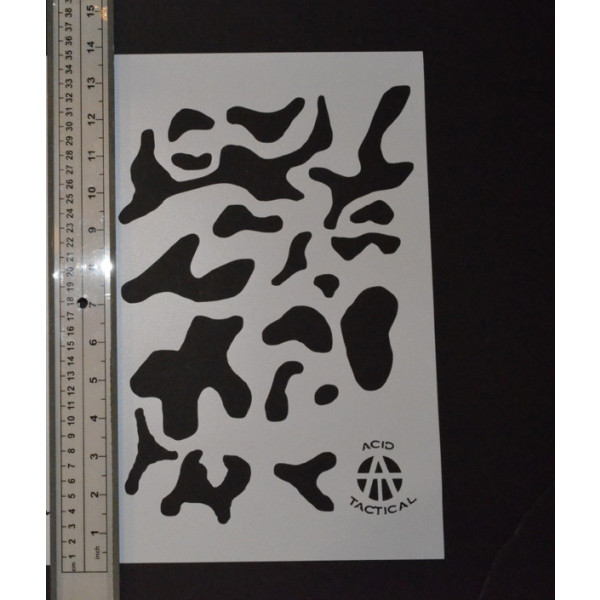 printable multicam pattern stencil