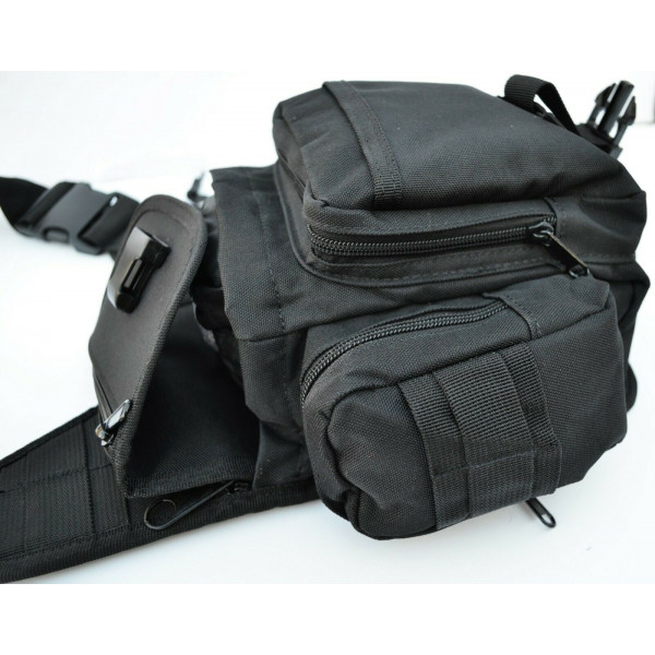 Molle Army Carry side bag Tactical Gun Range utility backpack