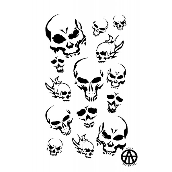 Army Duracoat Camo Stencils 2 Pack Acid Tactical
