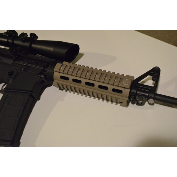 flat dark earth ar15 quad rail handguards