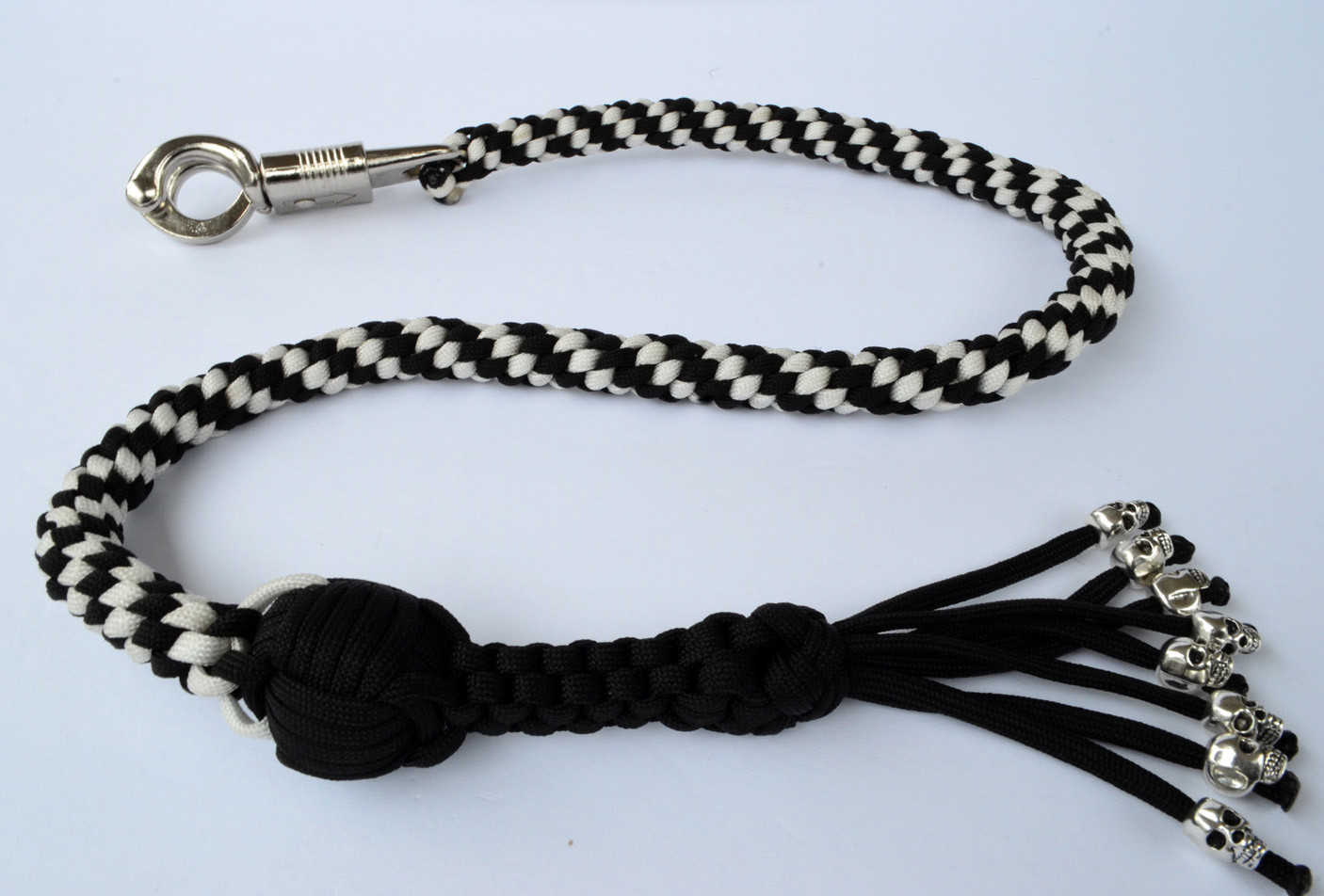 Acid Tactical Motorcycle Get Back Getback Whip Paracord Skulls Acid Tactical