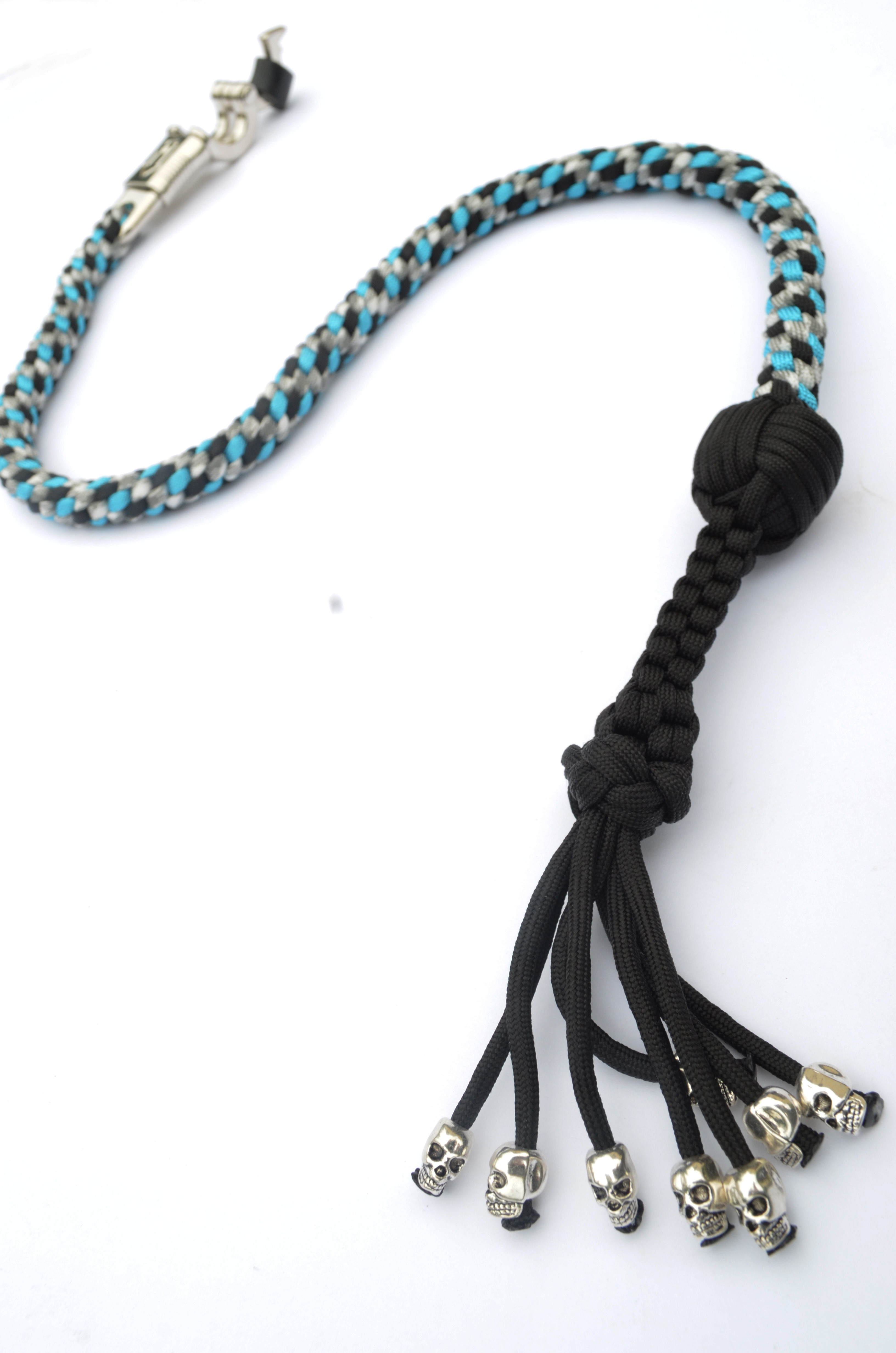 Acid Tactical Motorcycle Get Back Getback Whip Paracord Skulls