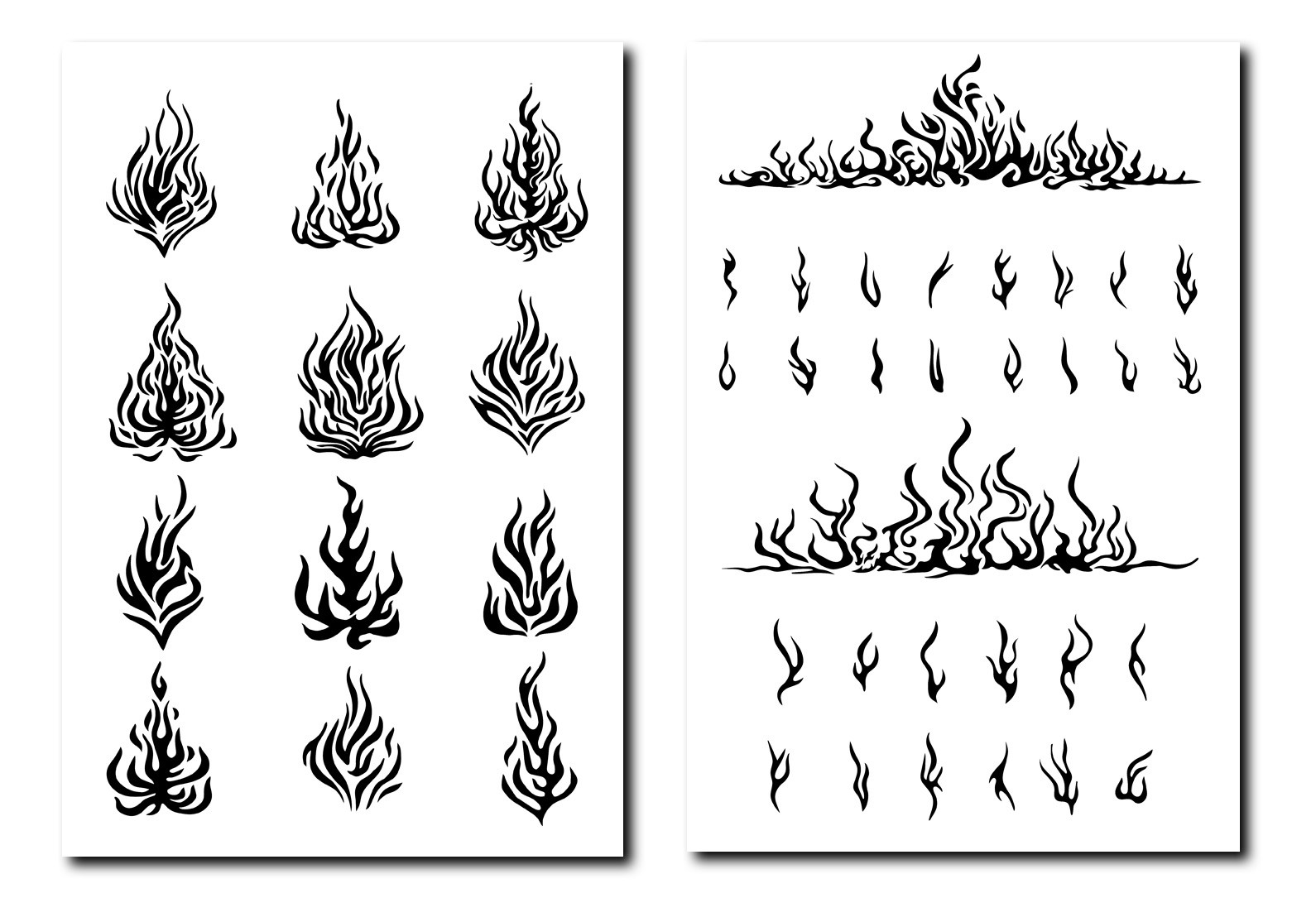 Rc sales body stencils