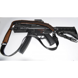 COYOTE - Combo 1 or 2 Point Tactical Paracord Rifle & Shotgun Sling 