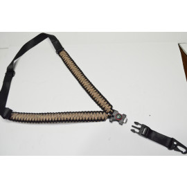 550 Paracord - Single Point Survival Rifle Gun Sling (Desert)