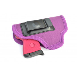 Inside the Waistband IWB Concealed Carry Holster Glock Walther Ruger Sig Purple