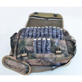 Hunting Shotgun Shell Carrier Range Bag Sachel Real Camouflage PINE WOODS CAMO