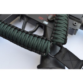 BLACK MELLON -Single Point Tactical Paracord Rifle Gun Sling