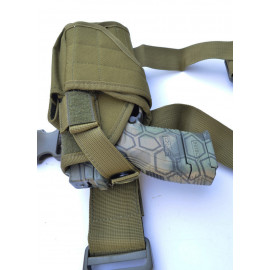 Tactical Leg Thigh Gun Pistol Holster or Open Carry Belt Duty Holster OD Green