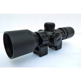 Adjustable 3-9x40 Compact Rifle Scope with Illuminated Mil-Dot Reticles 
