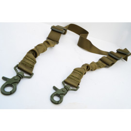 OD Green Bungee Rifle Sling 2 PT Two Point