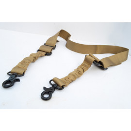 Dark Earth Rifle Sling 2 Two Point Bungee