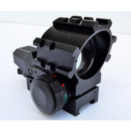 Red / Green Dot Holographic Reflex Sight Multi Reticles Gun Sight with Rails