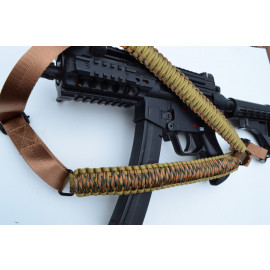 PUMPKIN PATCH - Single Point Tactical Paracord Rifle Gun Sling