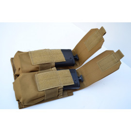Magazine Pouch Double stack Molle Mag Carrier - Tan