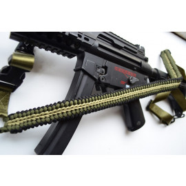 CROCODILE - Combo 1 or 2 Point Tactical Paracord Rifle & Shotgun Sling 