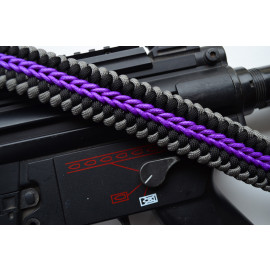 PURPLICIOUS - Combo 1 or 2 Point Tactical Paracord Rifle & Shotgun Sling 