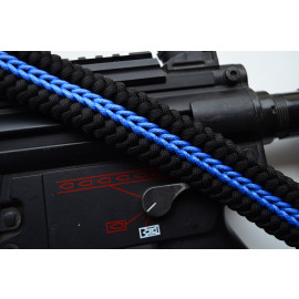 THIN BLUE LINE - Combo 1 or 2 Point Tactical Paracord Rifle & Shotgun Sling 