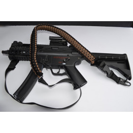 DARK EARTH - Combo 1 or 2 Point Tactical Paracord Rifle & Shotgun Sling 