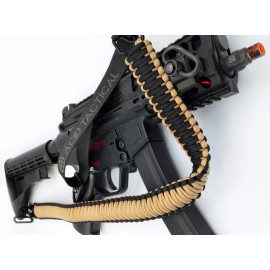TAN / BLACK -  2 Point Paracord Rifle or Shotgun Sling