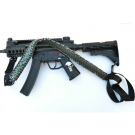 MINT CHOCOLATE - Combo 1 or 2 Point Tactical Paracord Rifle & Shotgun Sling 