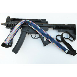 Rainbow- Combo 1 or 2 Point Tactical Paracord Rifle & Shotgun Sling 