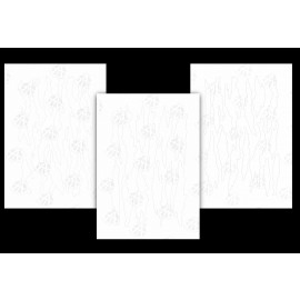 3pk ADHESIVE Camouflage Spray Paint Gun Stick-on Stencils TORN CAMO