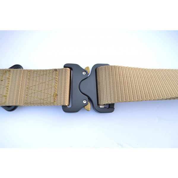 Military & Law Enforcement Tactical Duty Belt with Metal Quick Detach ...