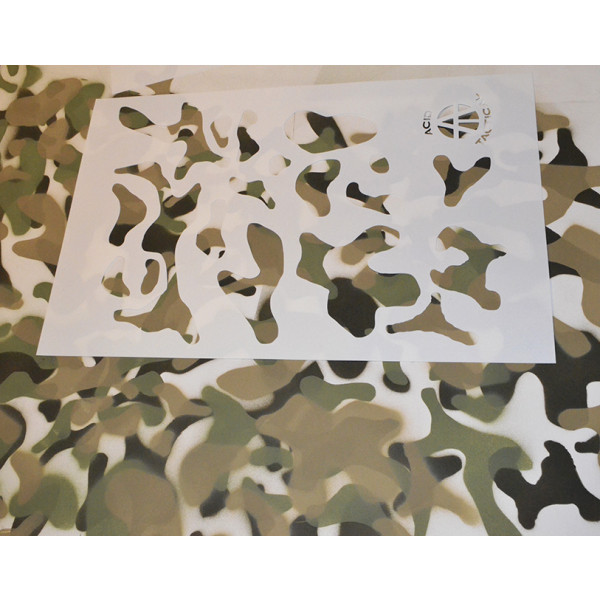 Multicam Camo Stencils Cerakote Paint 2 Pack Acid Tactical®