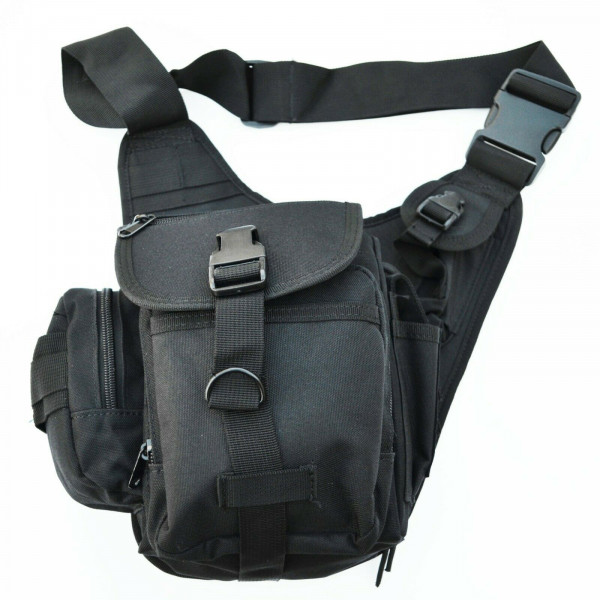 Side carry store bag