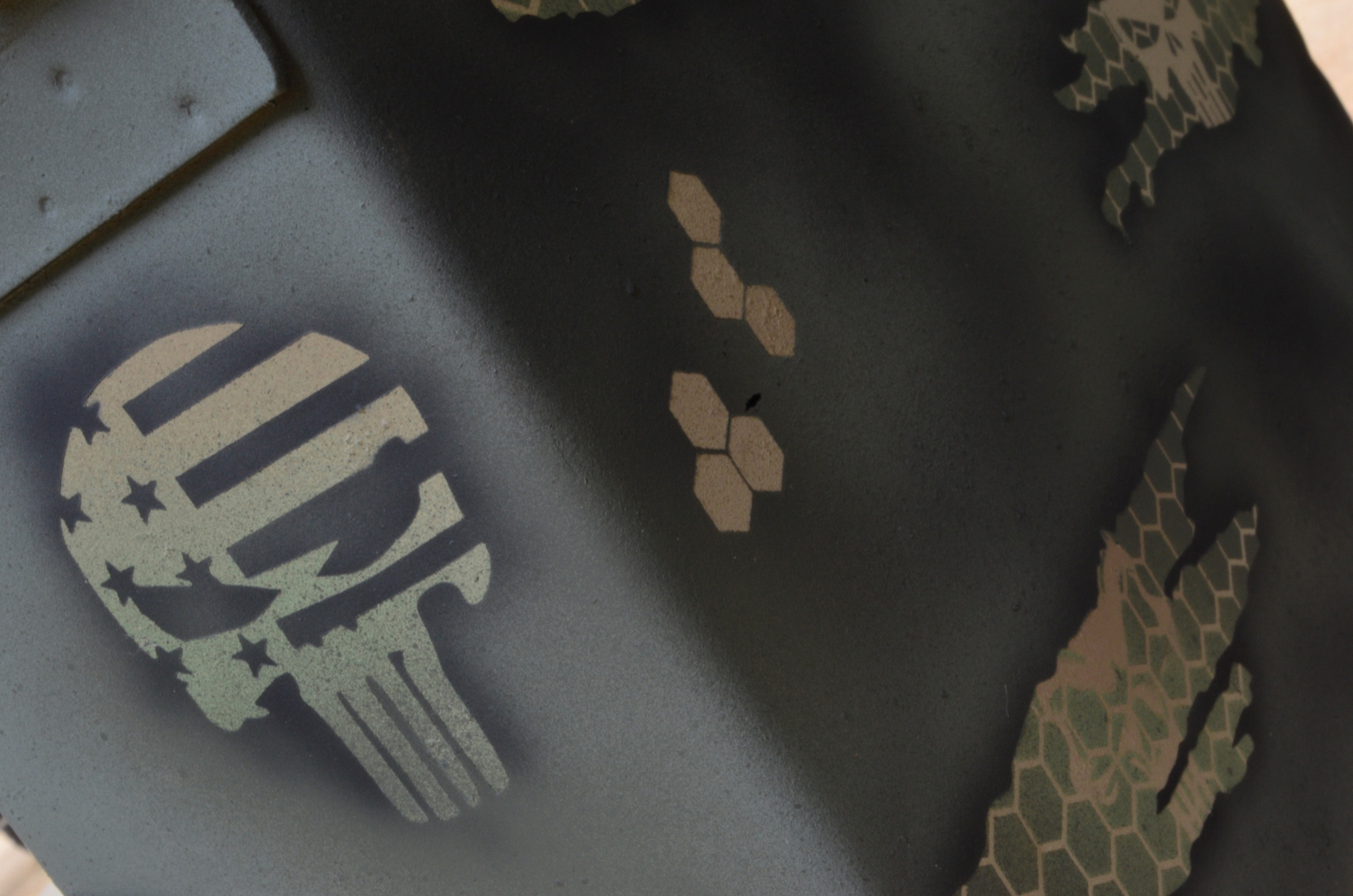 Acid Tactical Mylar Camouflage Stencils 10mil DIY Paint Hunting Rifle Gun RC Camo 8 Pack Set