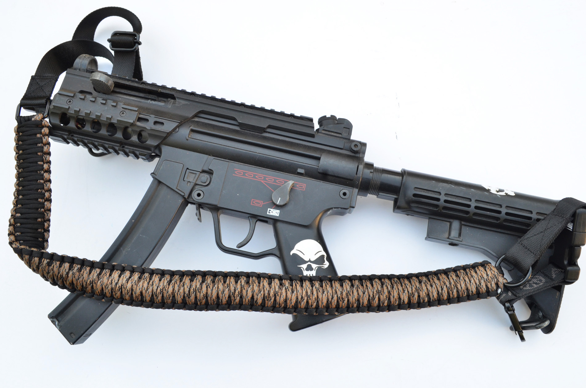 550 Paracord Rifle Gun Bow Shotgun Tactical Sling 1 Point W/qd Black Widow for sale online 