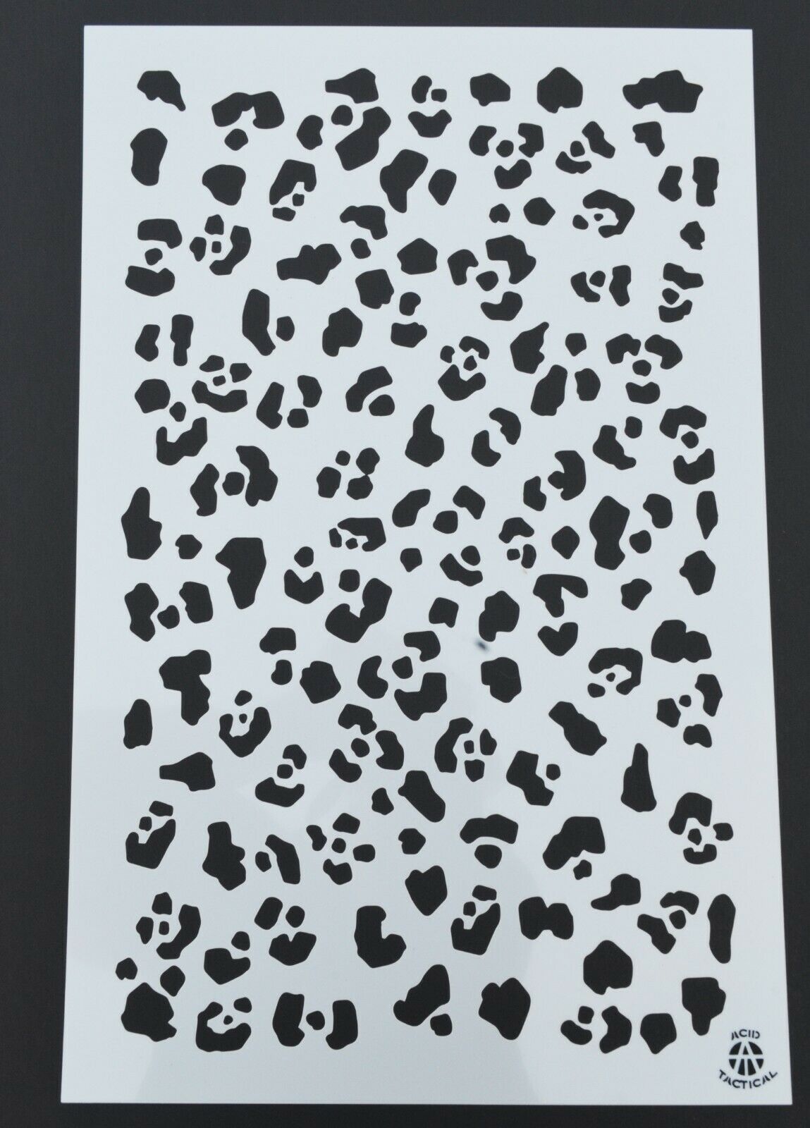 printable woodland camo stencil