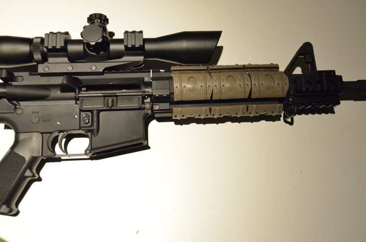 flat dark earth ar15 quad rail handguards